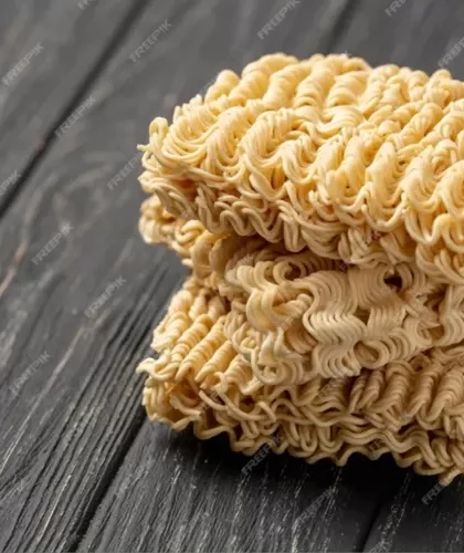 cara membuat mie kemasan rumahan