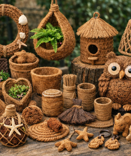 Usaha Kerajinan Serat Kelapa