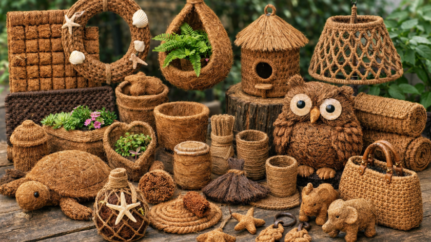 Usaha Kerajinan Serat Kelapa